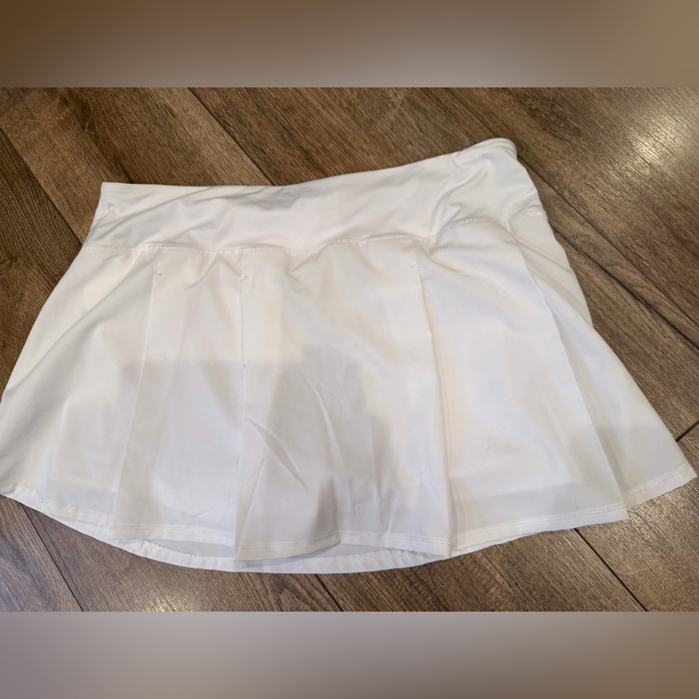 Pickle ball skirt, tennis Women's White XL